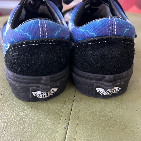Kids Blue Vans - Picture 2 of 5